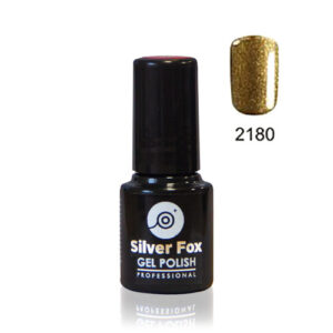 No.2180 Gold & Silver Silverfox Gel Polish 6g - Image 1