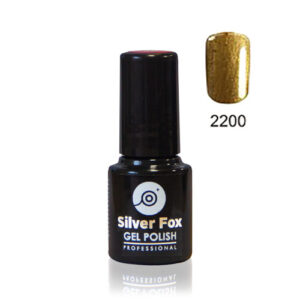 No.2200 Gold & Silver Silverfox Gel Polish 6g - Image 1