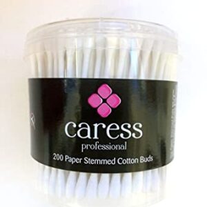 Caress Professional Paper Stemmed Cotton Buds (200) - Image 1