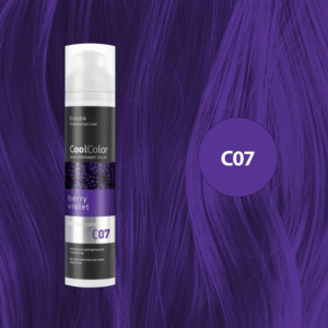 C07 Berry Violet Fantasy CoolColor Semi-Permanent 100ml - Image 2