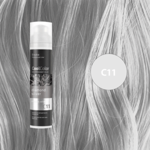 C11 Diamond Silver Metallic CoolColor Semi-Permanent 100ml - Image 2